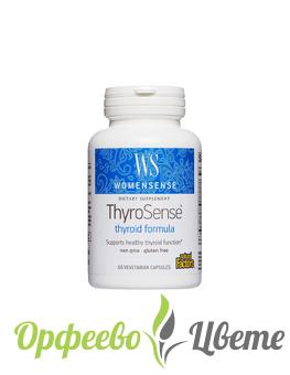 ХРАНИТЕЛНИ ДОБАВКИ Тонус и енергия  ThyroSense® WomenSense® Тироидна формула 60 капсули  